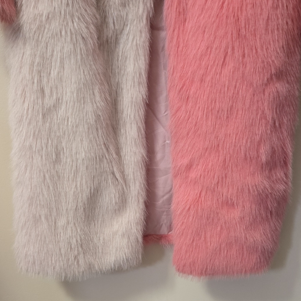 Lareti Belted Faux Fur Coat - Picture 4 of 8